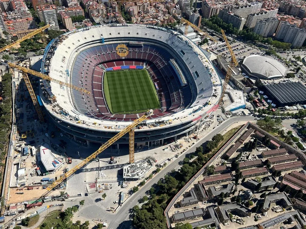 Así luce el Spotify Camp Nou a pocos días del Clásico entre Barça y Real Madrid