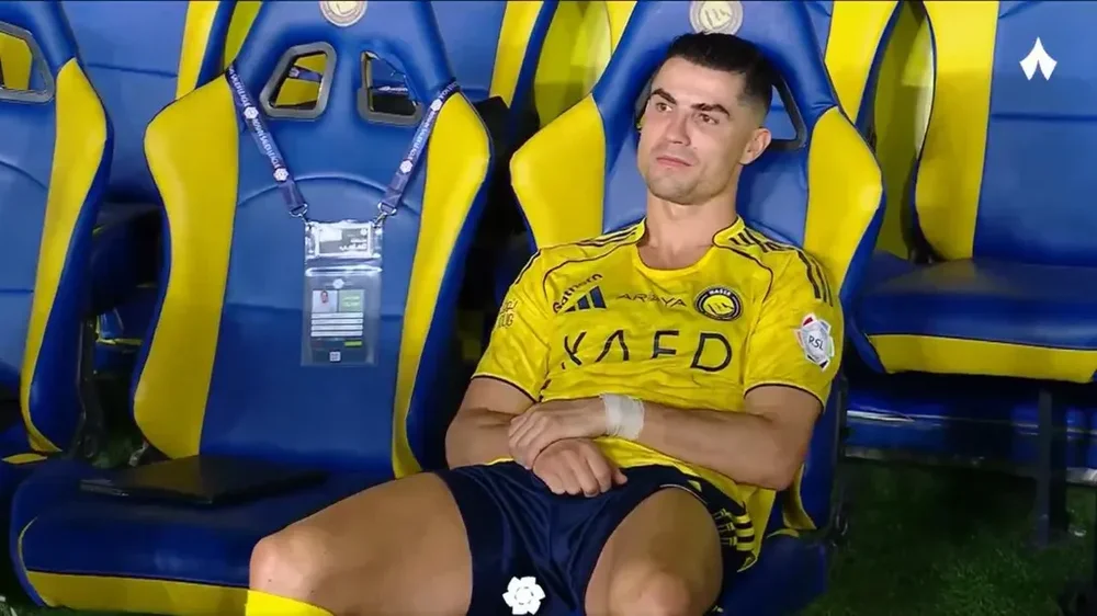 Ronaldo desolado (vídeo/X)