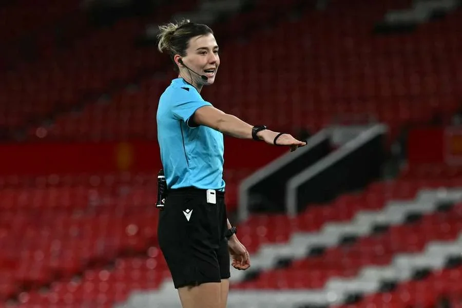 Olatz Rivera, en un partido celebrado en Champions
